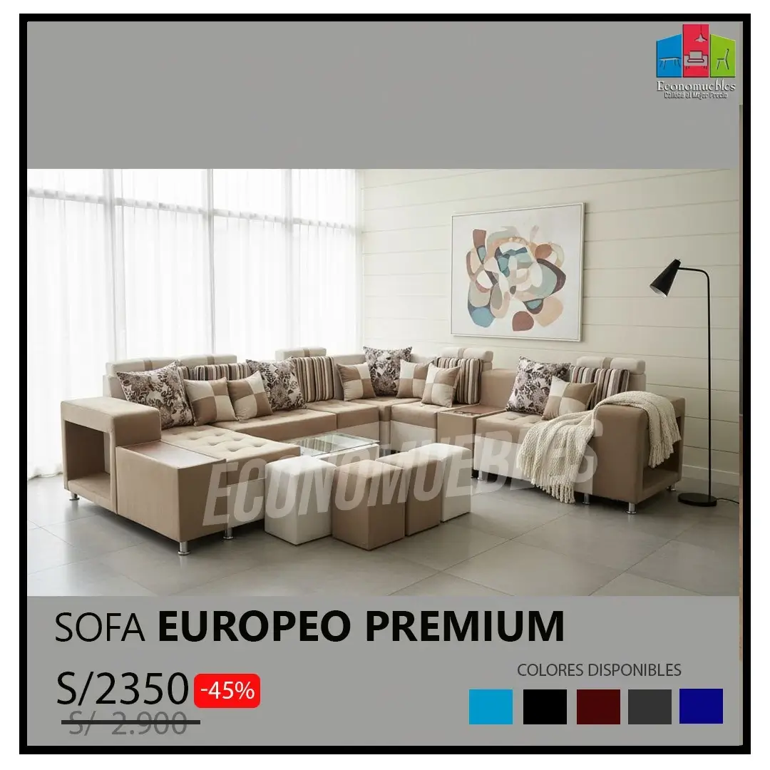 SOFA EUROPEO PREMIUM