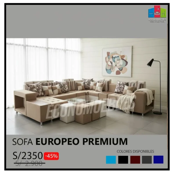 SOFA EUROPEO PREMIUM